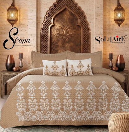SCAPA – Designer Quilted Bedcover Set Of 5 Pc