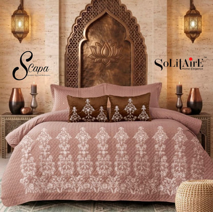 SCAPA – Designer Quilted Bedcover Set Of 5 Pc