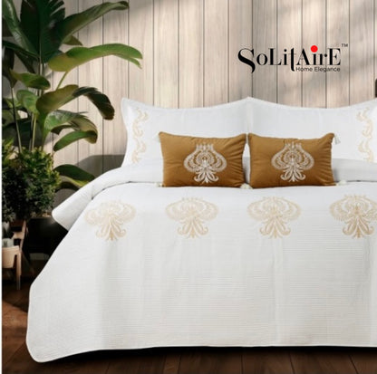 MAJESTIC – Designer Quilted Bedcover Set Of 5 Pc