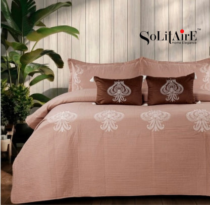 MAJESTIC – Designer Quilted Bedcover Set Of 5 Pc