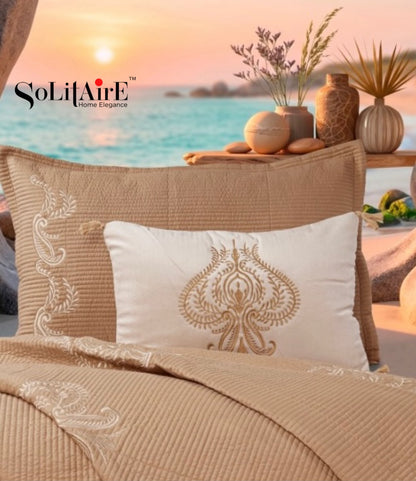 MAJESTIC – Designer Quilted Bedcover Set Of 5 Pc