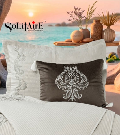 MAJESTIC – Designer Quilted Bedcover Set Of 5 Pc