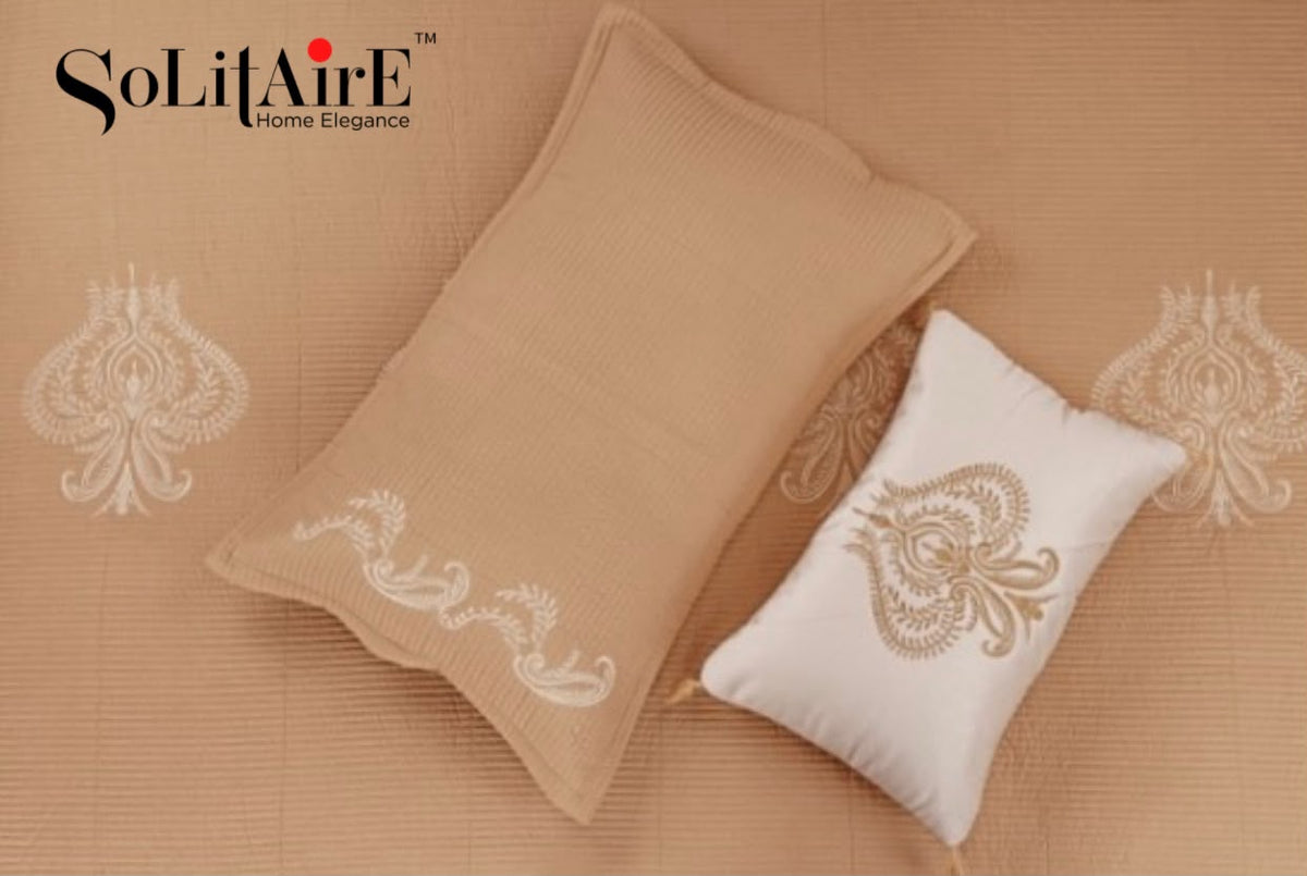 MAJESTIC – Designer Quilted Bedcover Set Of 5 Pc