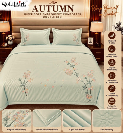 AUTUMN embroidered AC comforter
