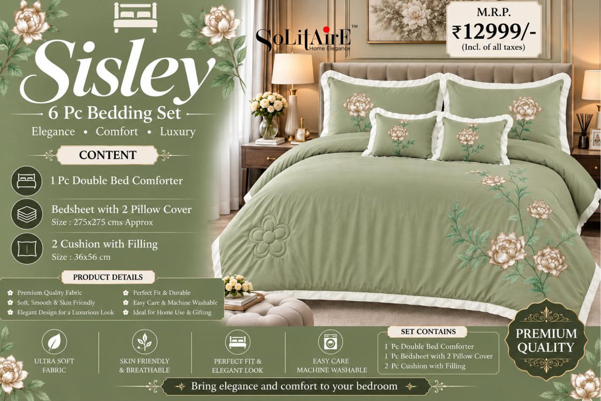 SISLEY KING BEDCOVER