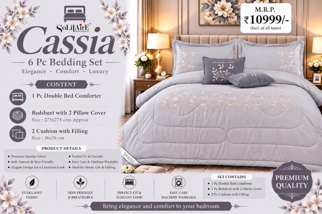 CASSIA KING BEDSHEET