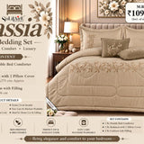 CASSIA KING BEDSHEET