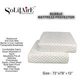 BUBBLE QUILTED MATTRESS PROTECTOR