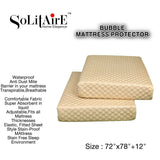 BUBBLE QUILTED MATTRESS PROTECTOR