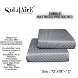 BUBBLE QUILTED MATTRESS PROTECTOR