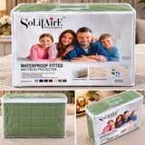 SQUARE QUILTED MATTRESS PROTECTOR