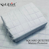SQUARE QUILTED MATTRESS PROTECTOR