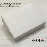 SQUARE QUILTED MATTRESS PROTECTOR