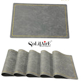 GOLD BORDER DINING TABLE MAT