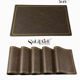 GOLD BORDER DINING TABLE MAT