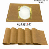 GOLD BORDER DINING TABLE MAT