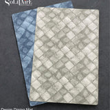 LEATHER DENIM DINING MAT