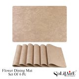 FLOWER DINING TABLE MAT