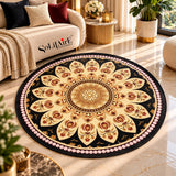 ROUND ANTI SKIT CARPETS DIGITAL PRINTED