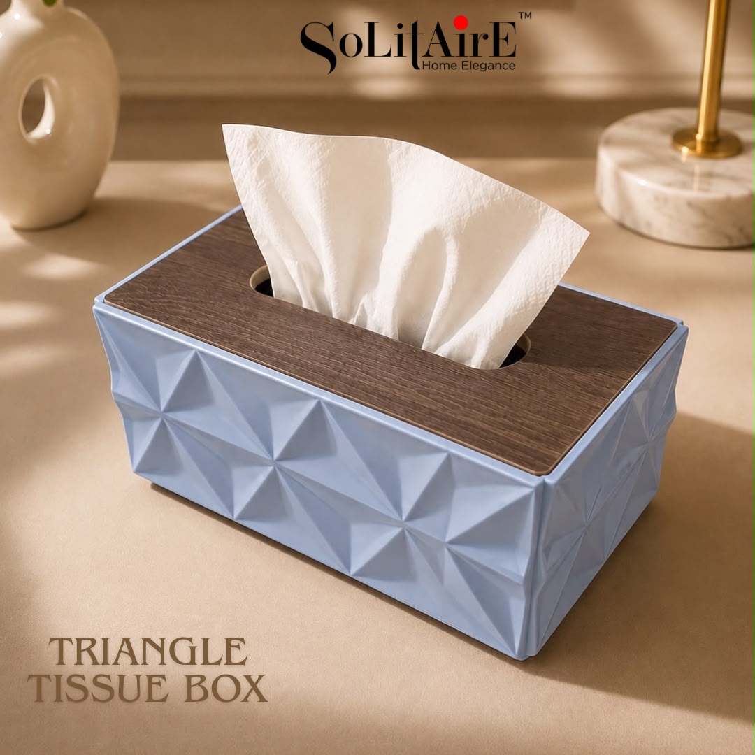 TRIANGLE TISSUE BOX