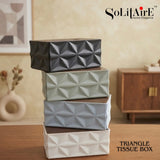 TRIANGLE TISSUE BOX