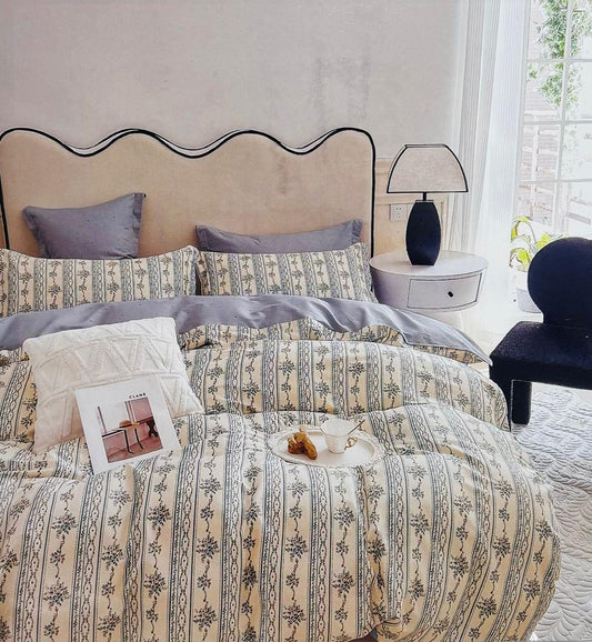 FREESIA XXL Cotton Bedsheet (Extra-Large Bedsheet)