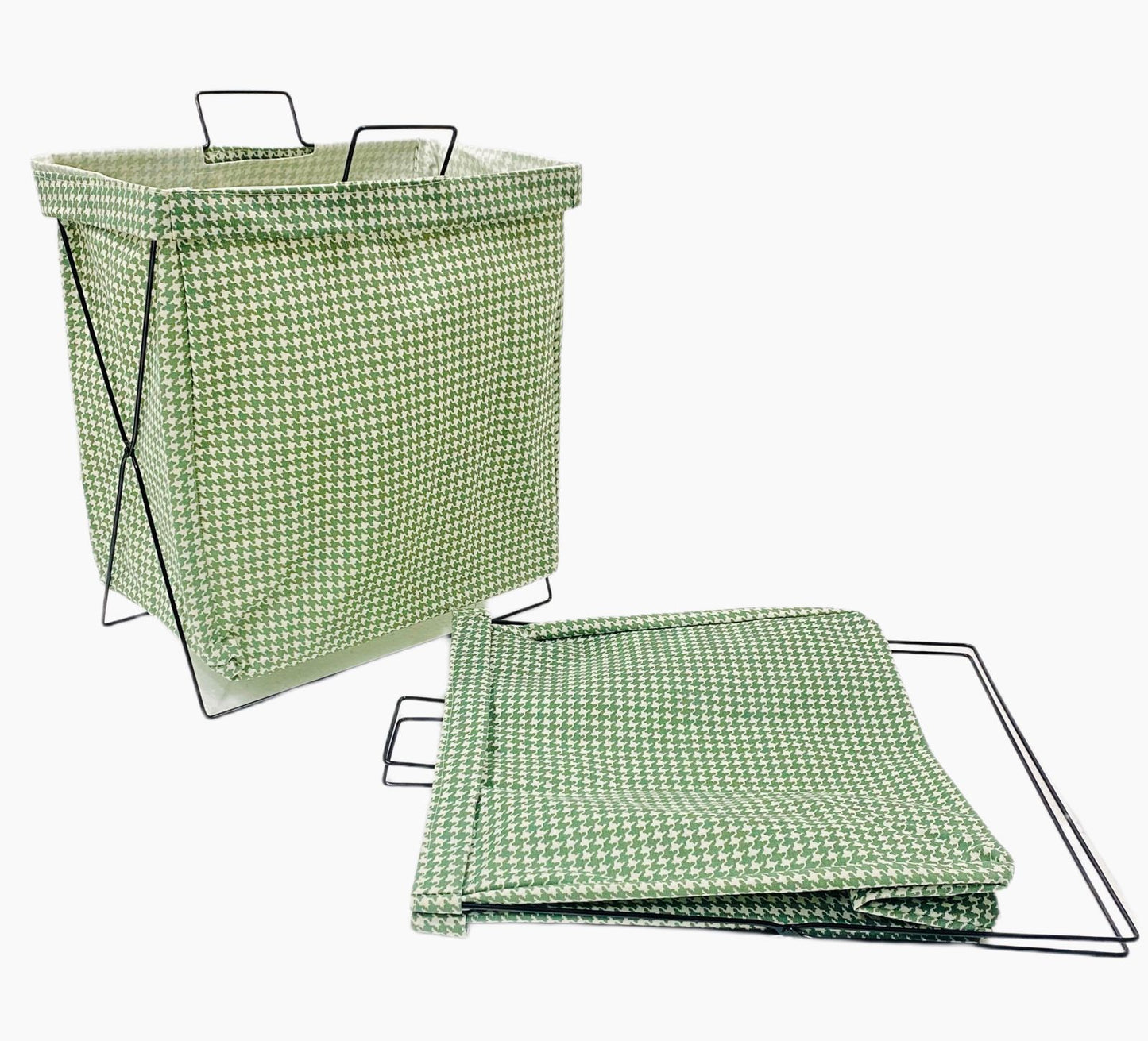 FOLDABLE LAUNDRY BASKET (Green)