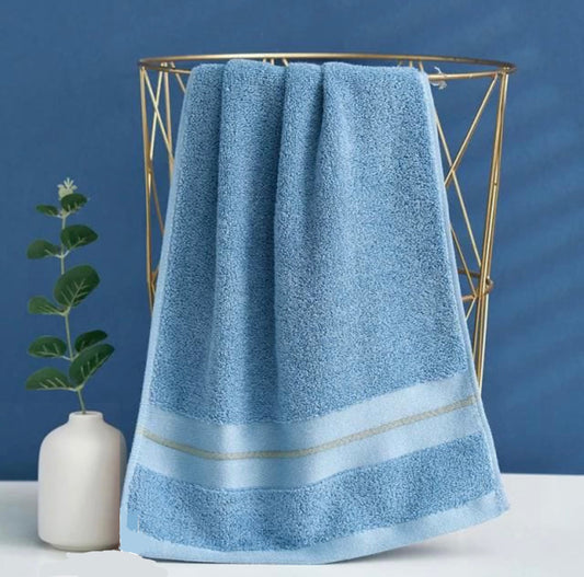 MONTEGO COTTON BATH TOWEL (Blue)
