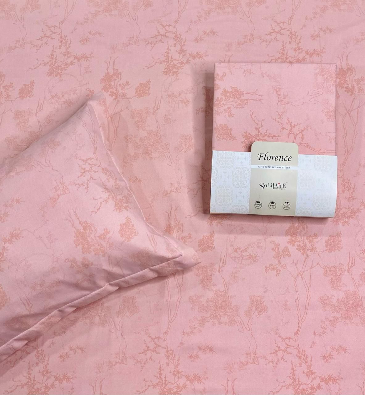 FLORENCE KING-SIZE BEDSHEET (SUPER-SOFT)