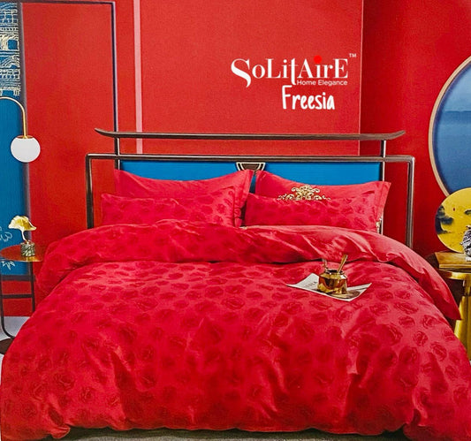 🌸 FREESIA 100% Cotton Queen Size Bedsheet Set