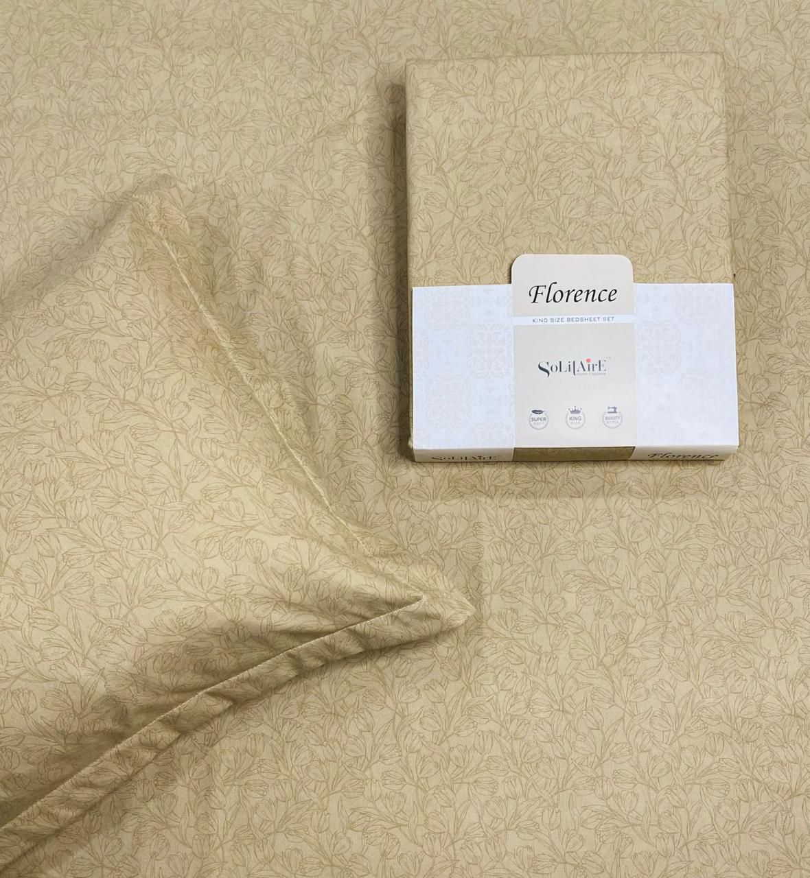 FLORENCE KING-SIZE BEDSHEET (SUPER-SOFT)