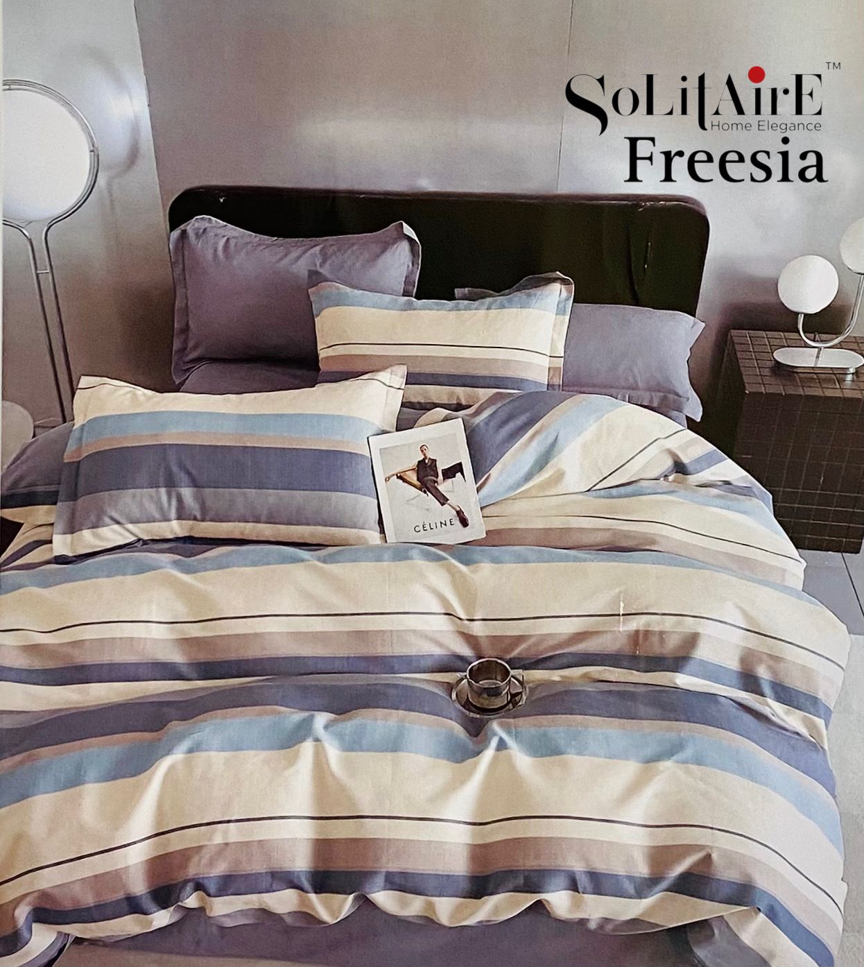 🌸 FREESIA pure Cotton Bedsheet Set