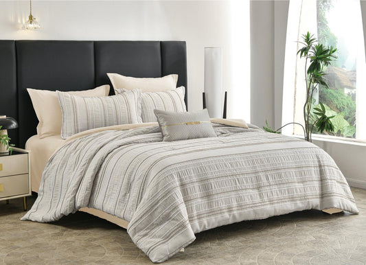 Bamboo Cotton King Size Bedcover with Pillow Cases