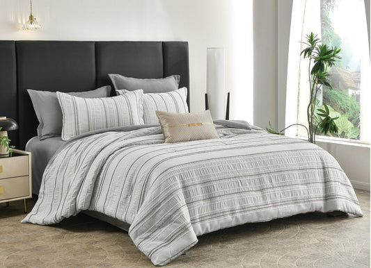 Bamboo Cotton King Size Bedcover with Pillow Cases