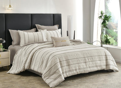 Bamboo Cotton King Size Bedcover with Pillow Cases