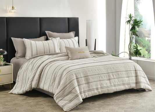 Bamboo Cotton King Size Bedcover with Pillow Cases