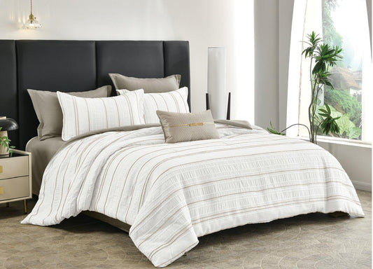Bamboo Cotton King Size Bedcover with Pillow Cases