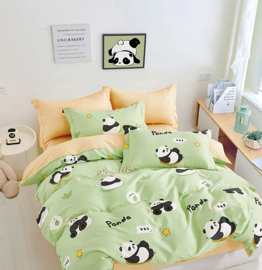 Little county King Size Cotton Bedsheet Set