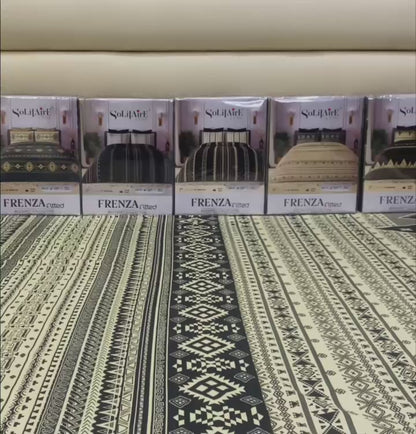 Frenza Luxury Fitted King Size Bedsheet