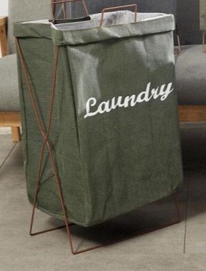 FOLDABLE LAUNDRY BASKET