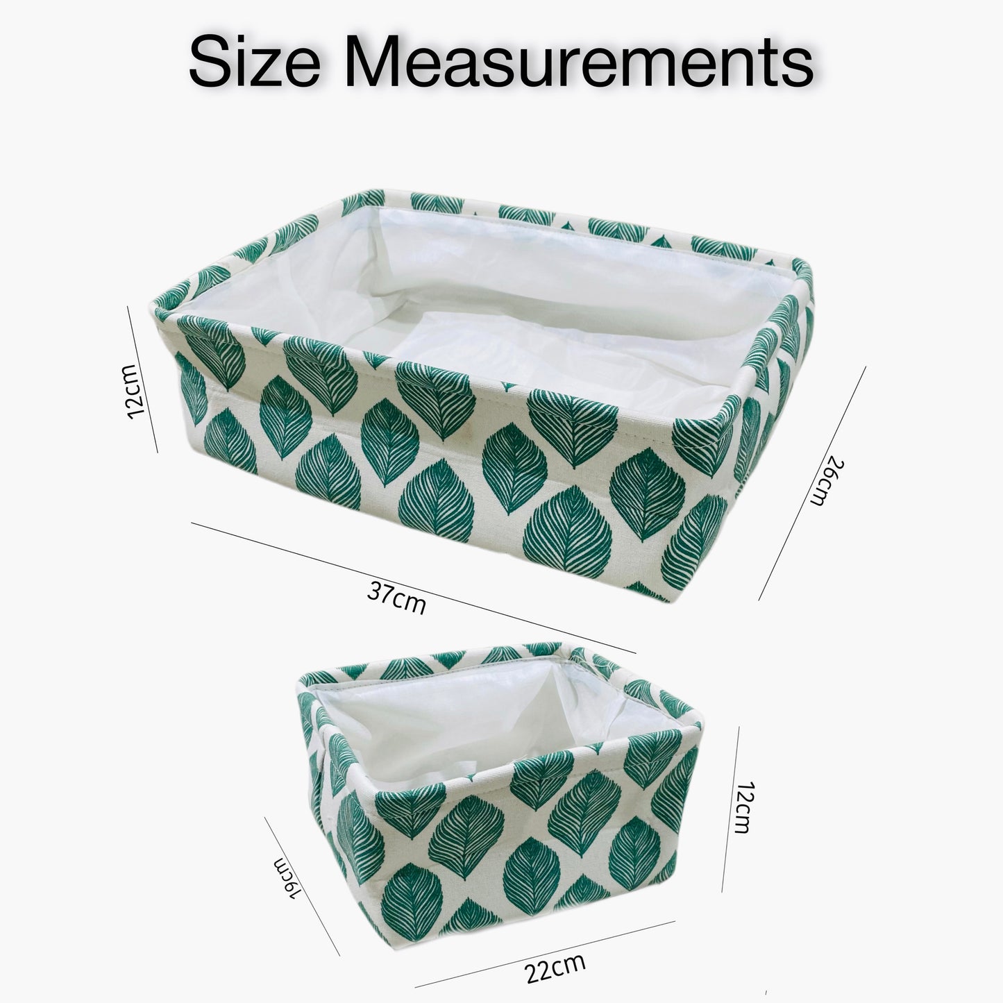 Digital Print Storage Basket Set (3 Pcs.)