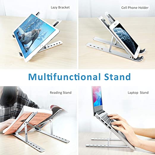 LAPTOP/ TABLET/ MOBILE STAND (Compatible with all laptops upto 16 inches)