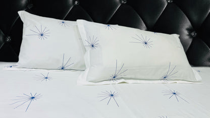 WHITE RIVER King Cotton Bedsheet