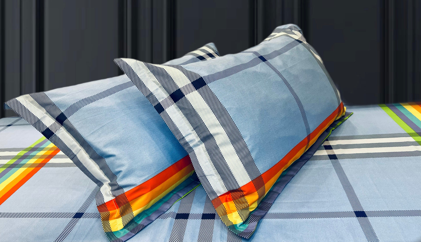 LILAC KING Cotton Bedsheet