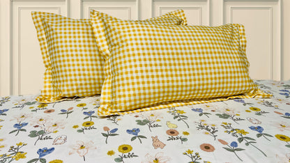 LILAC KING Cotton Bedsheet