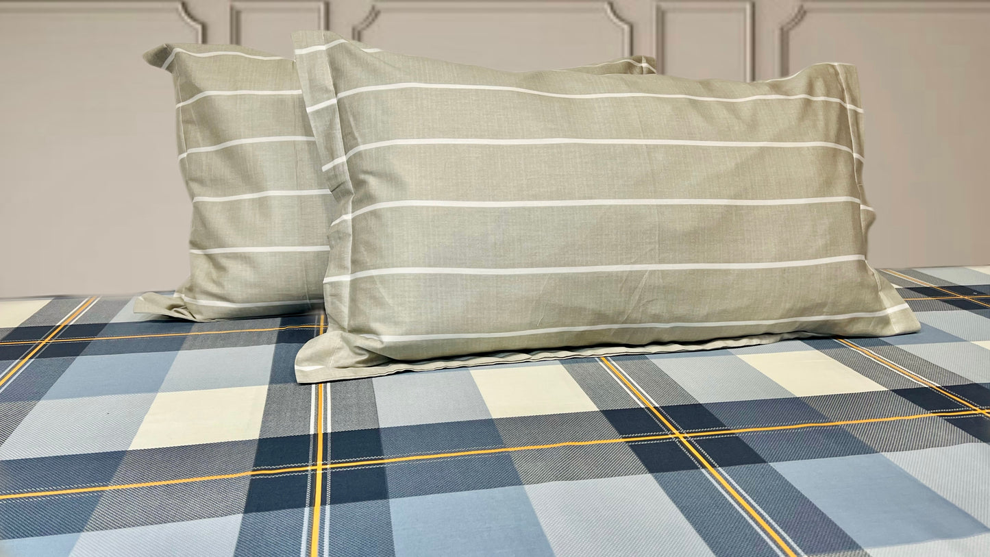 LILAC KING Cotton Bedsheet