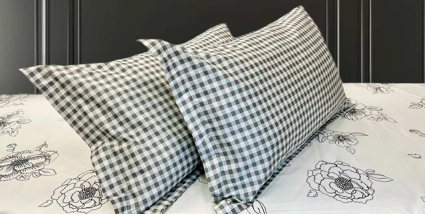 LILAC KING Cotton Bedsheet