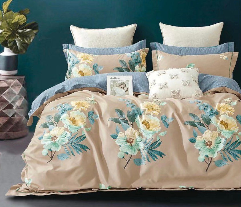 MATRIX KING Bedsheet (with 4 Pillow covers)