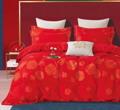 MATRIX KING Bedsheet (with 4 Pillow covers)