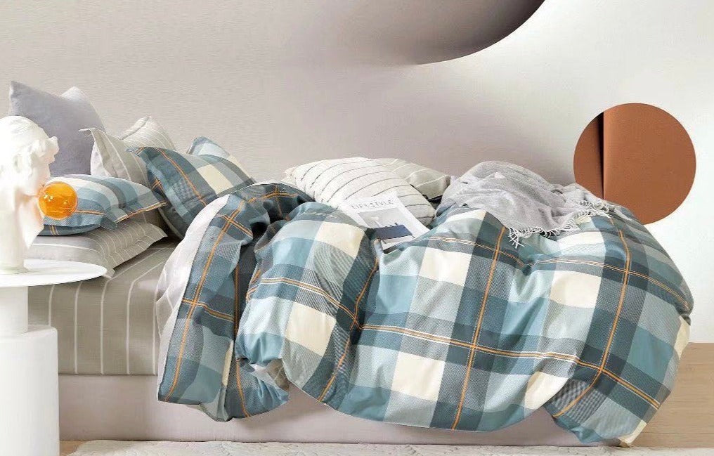 LILAC KING Cotton Bedsheet